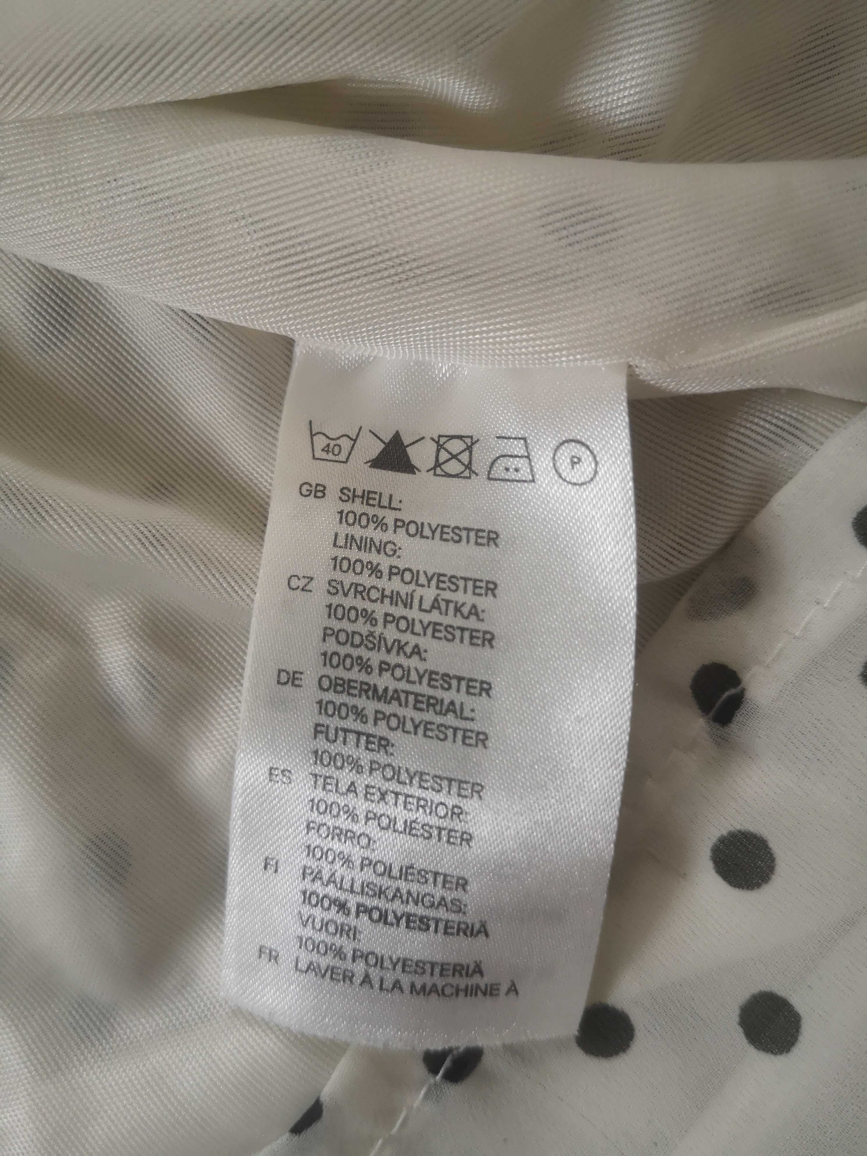Sukienka w kropki groszki H&M