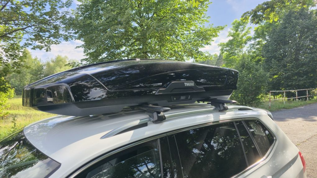 Komplet Thule Wingbar + box dachowy Motion XT XL
