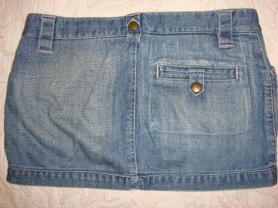 Юбка джинсовая короткая для Вашей школьницы.