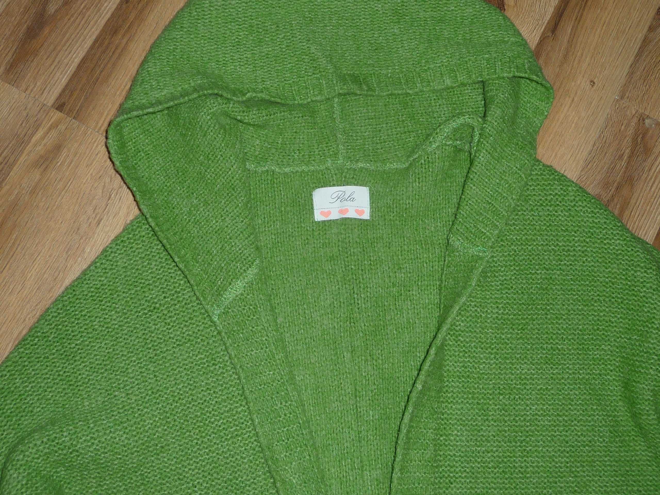 Kardigan Pola zielony - rozm.oversize