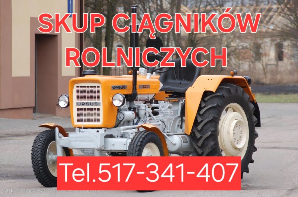 Skup Maszyn Rolniczych, SKUP Ciągników, Skup Traktorów, KAŻDY STAN
