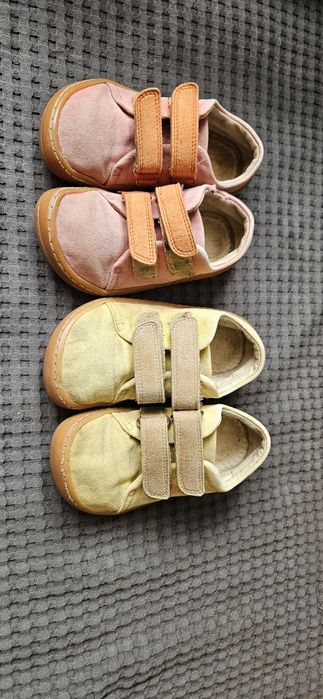 Miękkie Froddo Barefoot Vegan fuxia r.26 żółte r.27