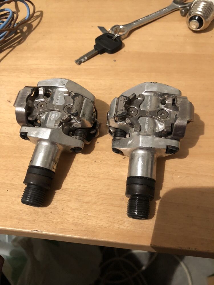 Pedais shimano como novos