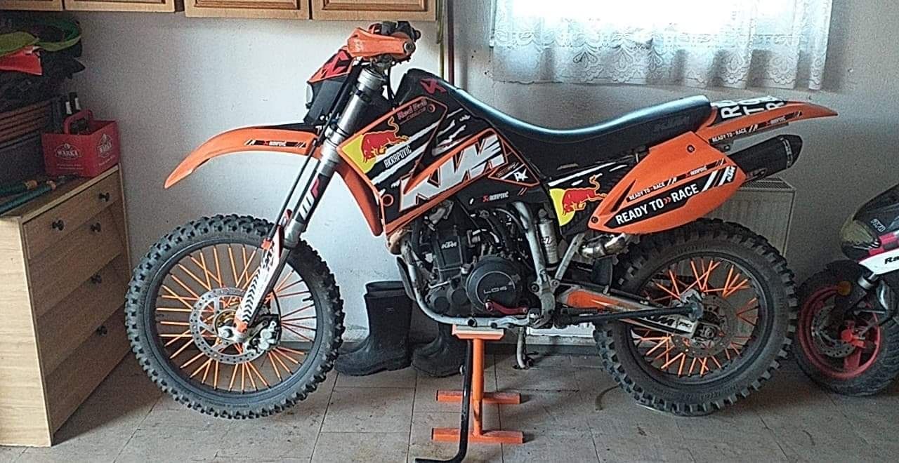 KTM LC4 640 Enduro Cross doinwestowany kapitalka