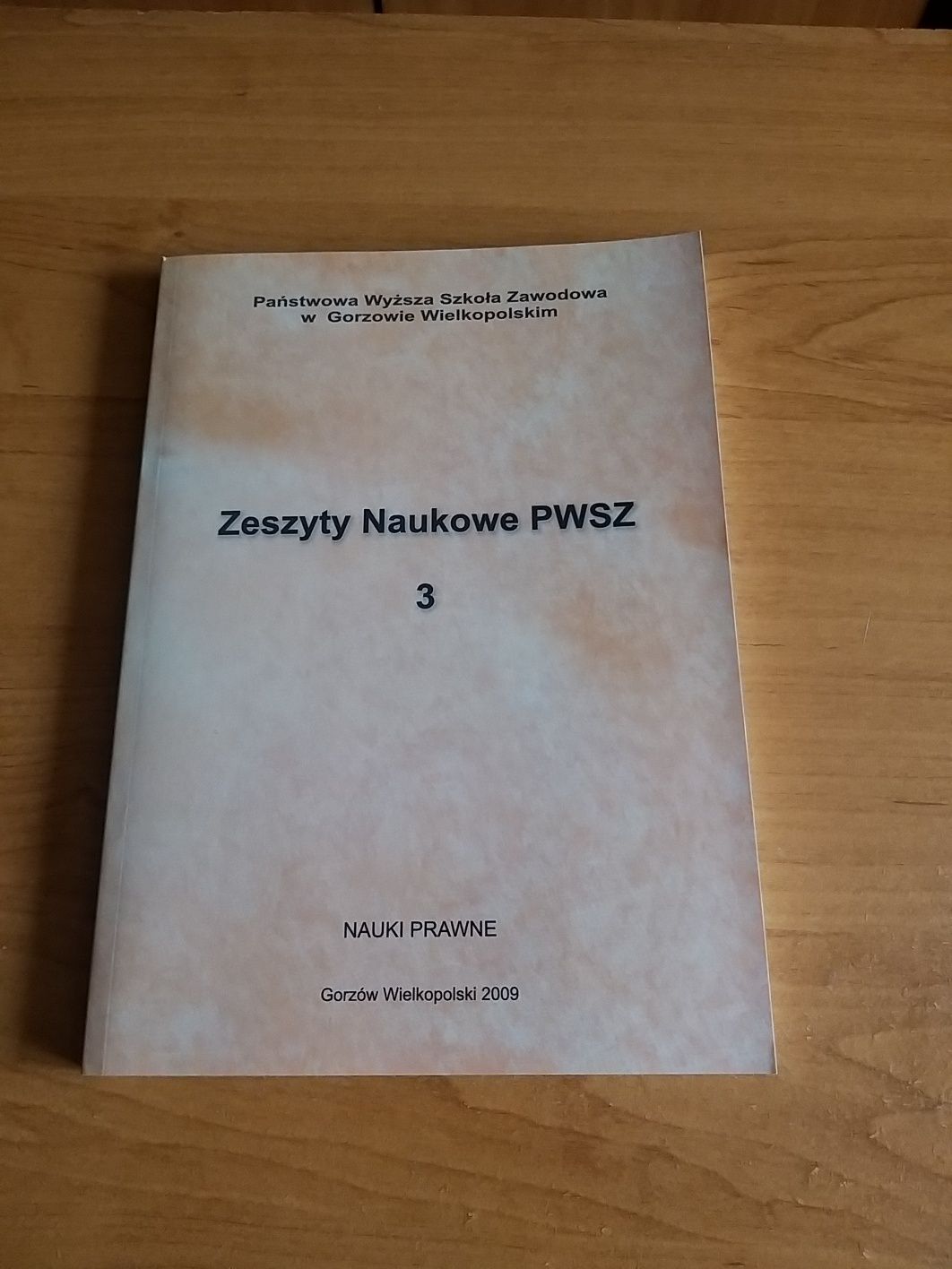 Książka "Zeszyty Naukowe 3". Nauki prawne