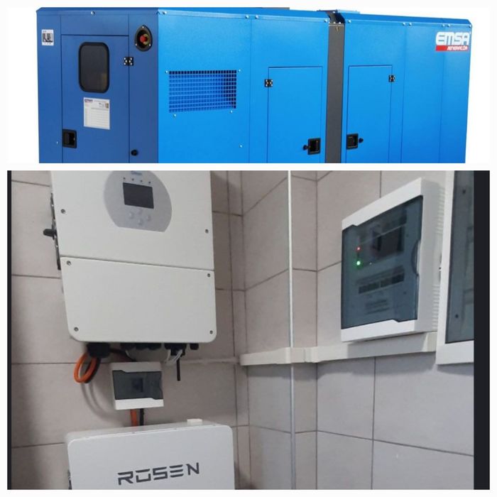 Подключение промышленных генераторов.Уст-ка инверторов,электромонтаж.