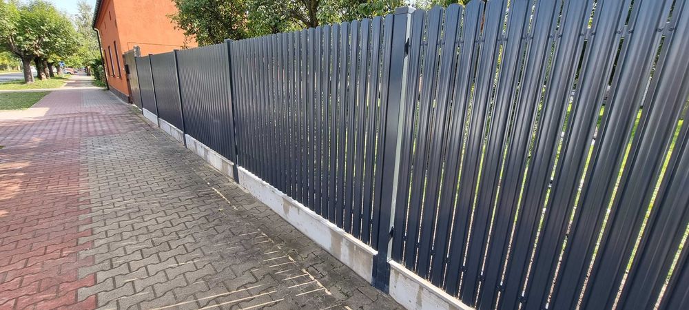 Przęsła -sztacheta metalowa 2,0x1,2