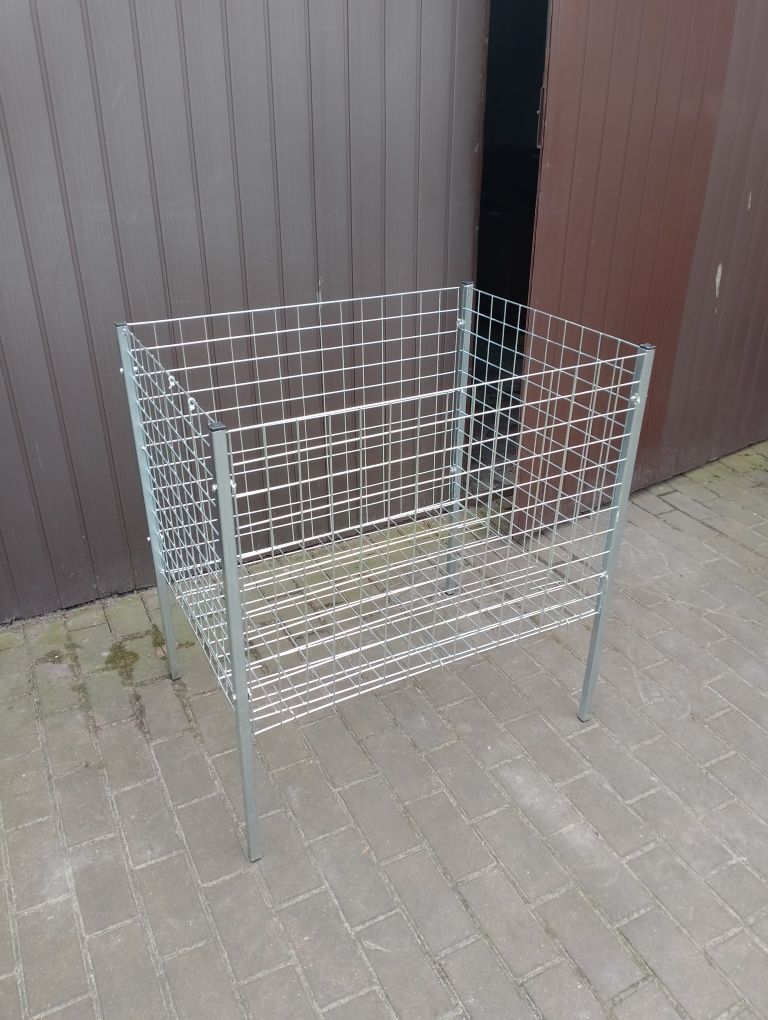 Duży kosz na profilach chromowanych 60x80 - 1 szt.