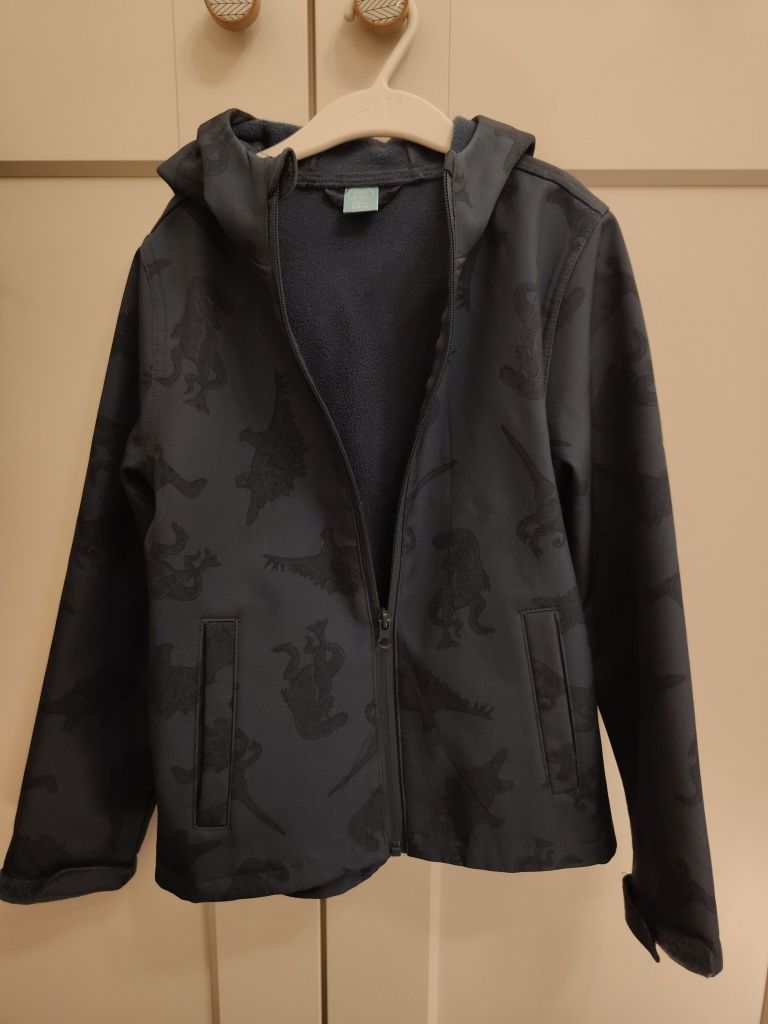 Kurtka Softshell w dinozaury r.134
