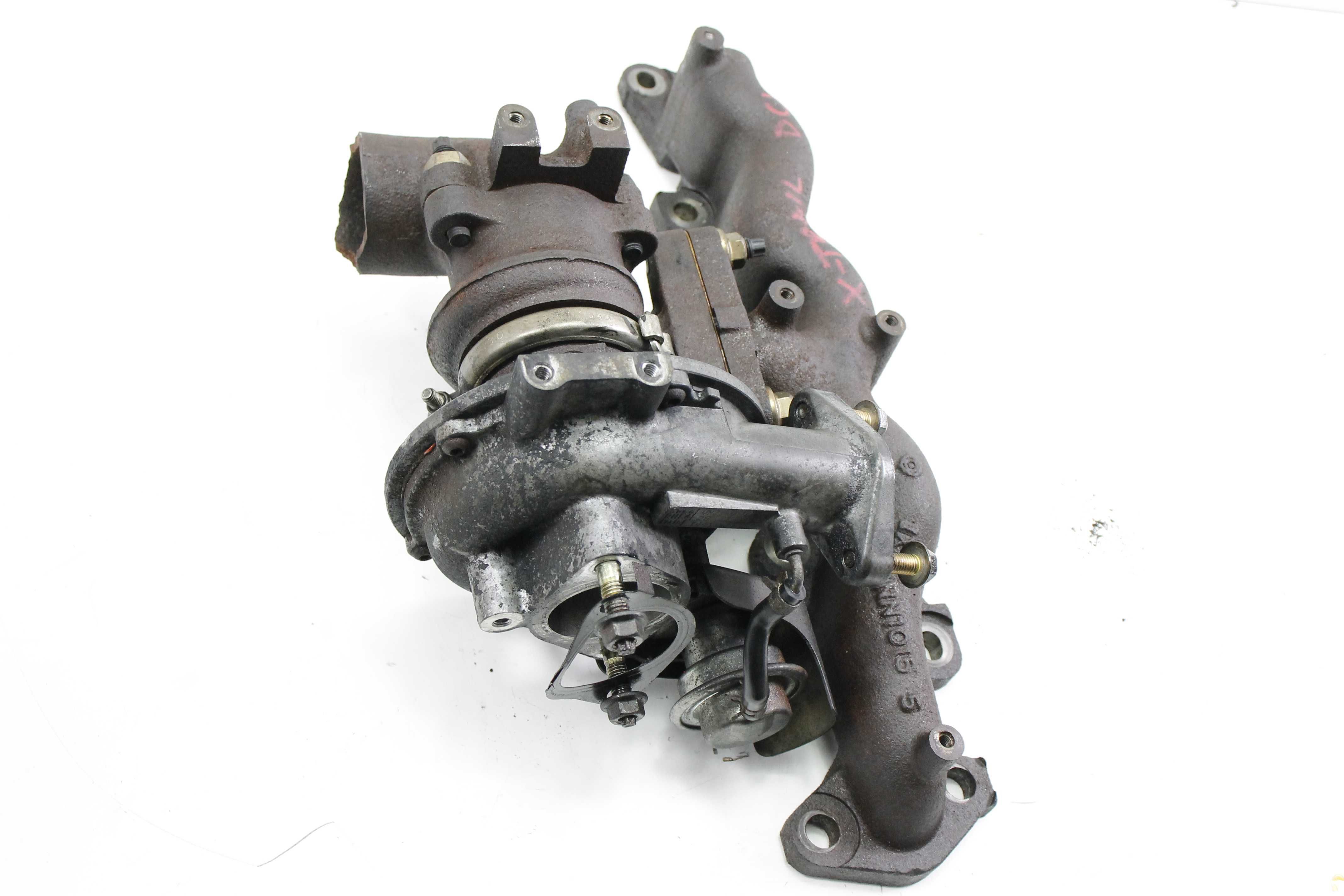 turbina kolektor wydechowy turbosprężarka nissan x-trail t30 2.2 dci
