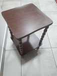 Suporte mini estante de madeira