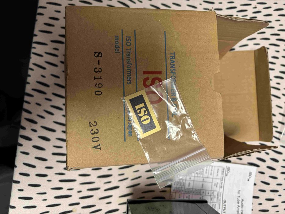 Transformador de alimentação marca ISO