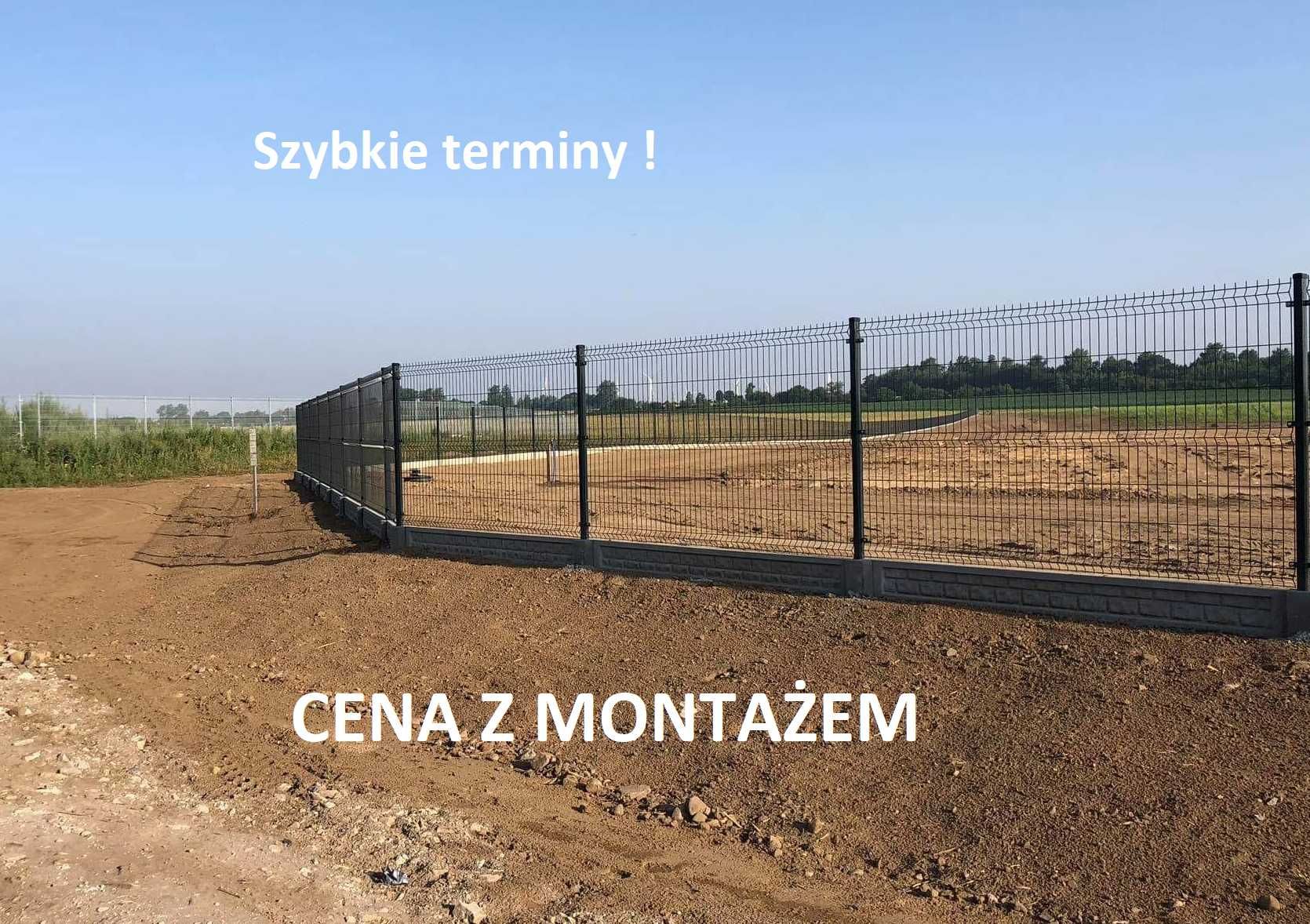 Ogrodzenie panelowe fi4 153 Cena z montażem