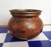 Vaso em Metal Antigo/Vintage