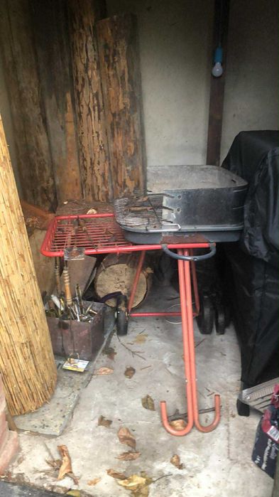 Grill używany - stan na zdjęciach