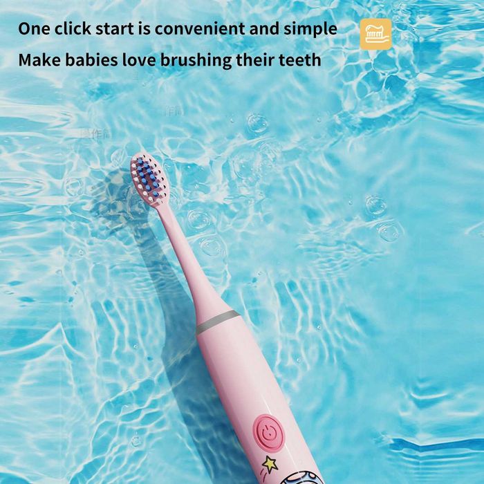 НОВАЯ Детская Электрическая зубная щётка серии Space мягкая и удобная