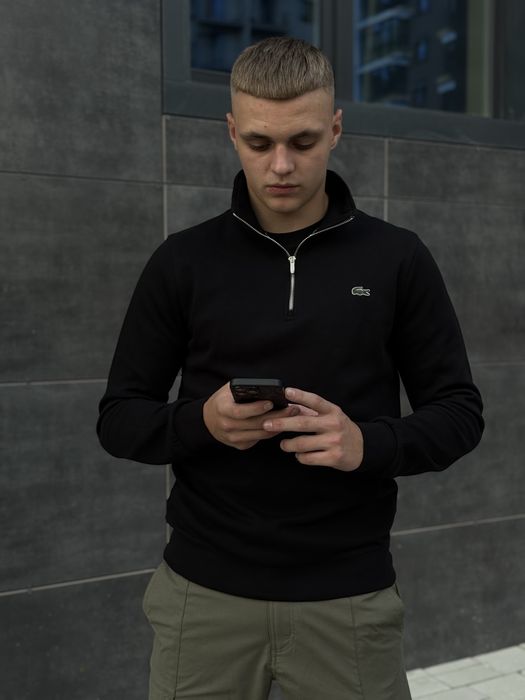Lacoste 1/3 zip hodie