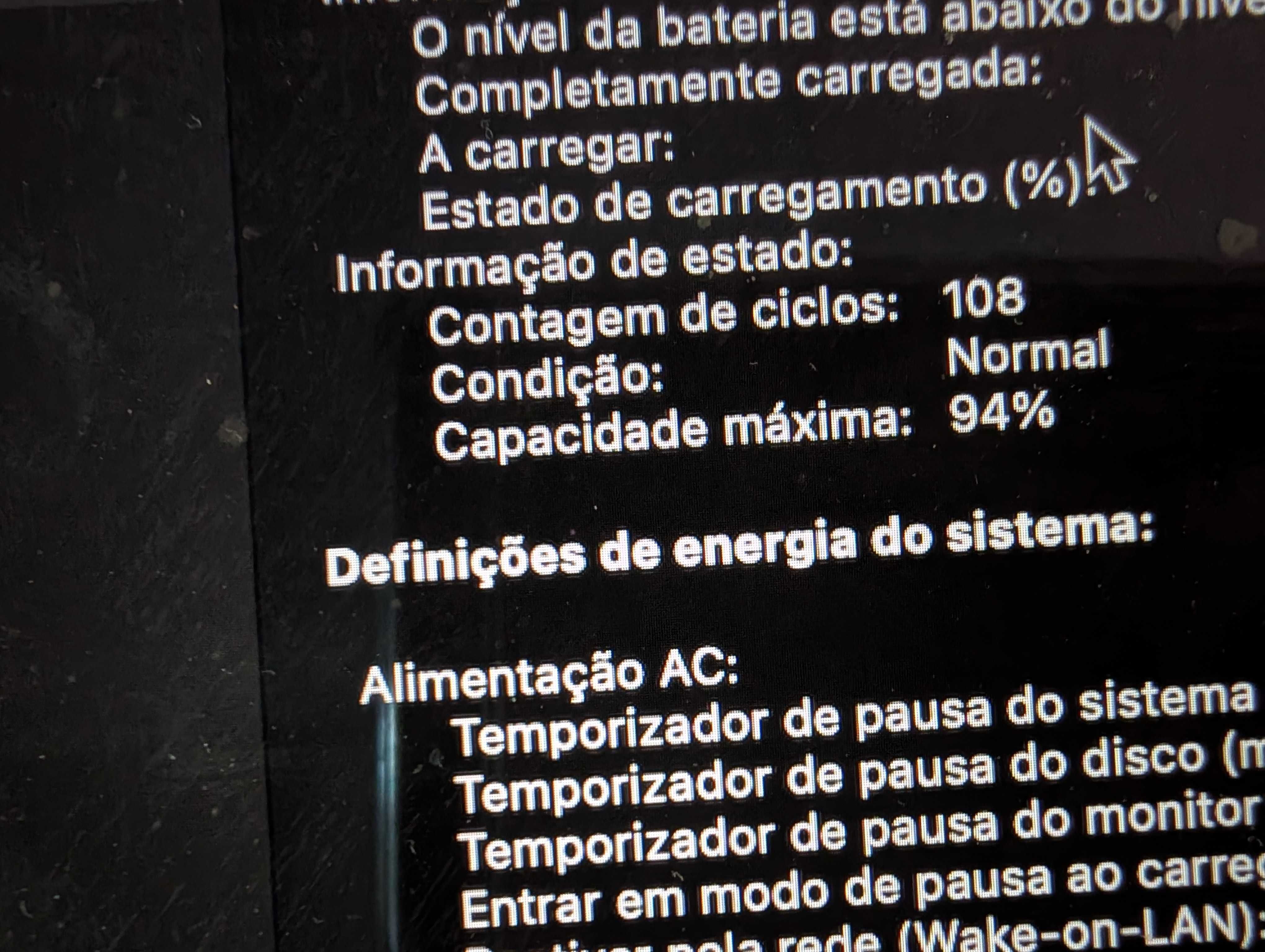 MacBook Air 13″ M1, 8 GB RAM, 512 GB SSD – apenas 108 ciclos!