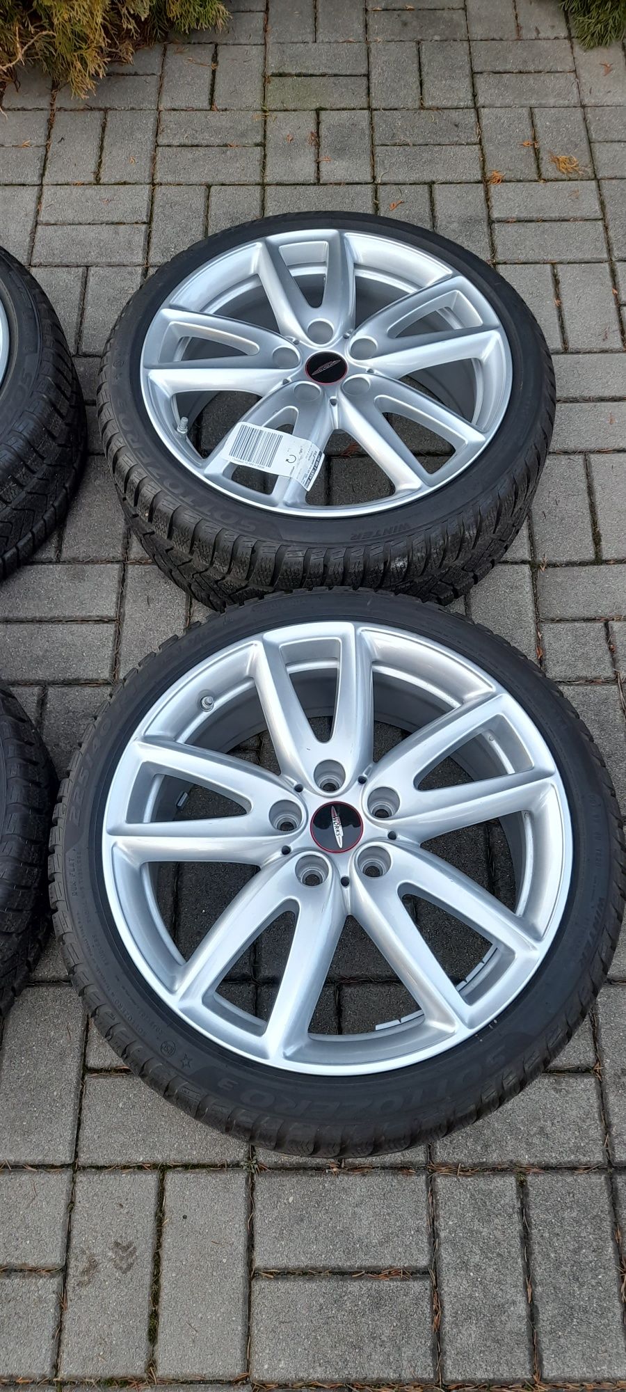 Nowe Oryginalne Koła Zimowe 18" Mini Cooper Works F54 Pirelli Okazja!