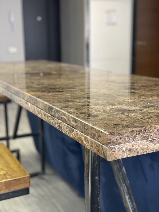 Мармуровий стіл ручної роботи з іранського мармуру