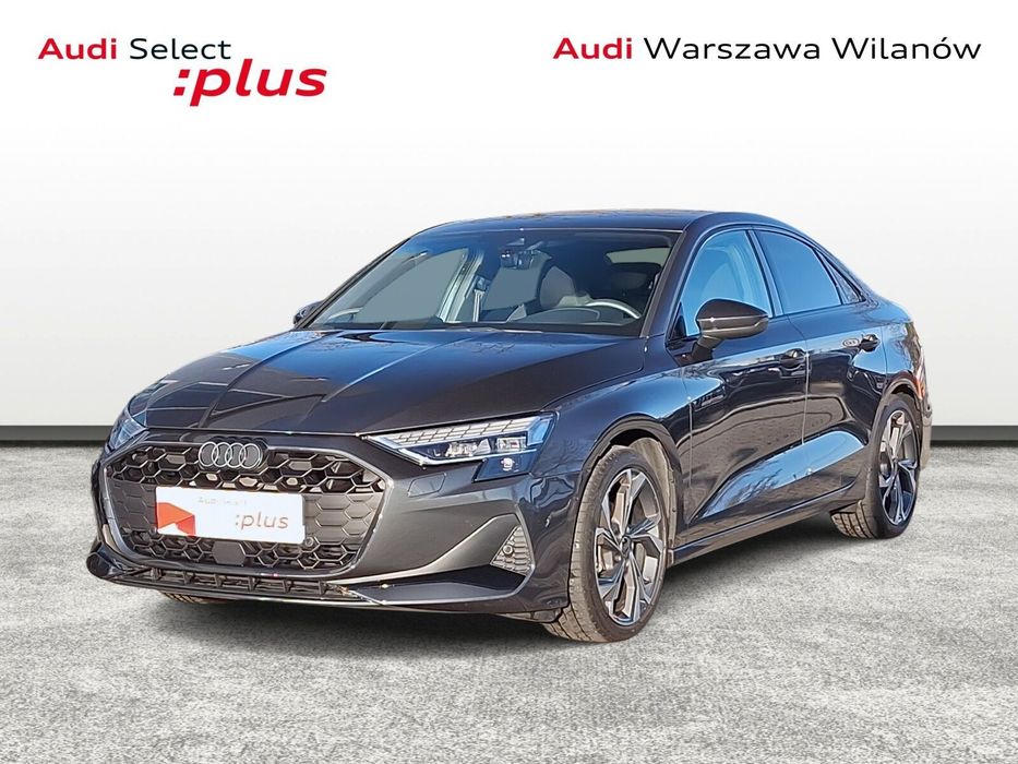 Audi A3 Limousine Adaptacyjny tempomat, asystent świateł drogowych, pakiet czerń plus