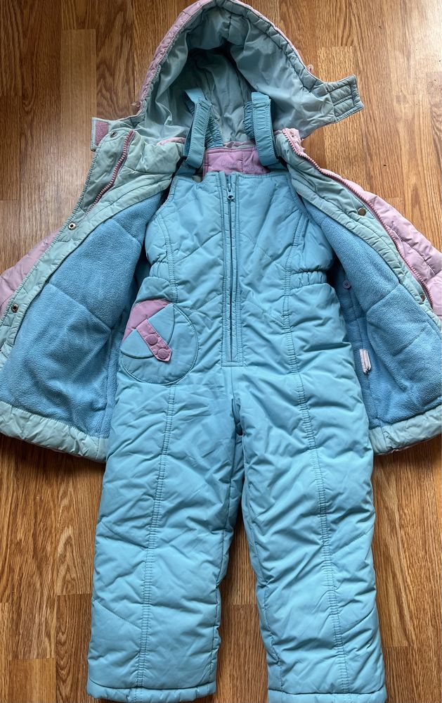 Зимний комбинезон и куртка на рост 98
