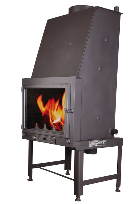 Kominek z płaszczem wodnym 24KW +bufor 1000l Tarnava 24KW