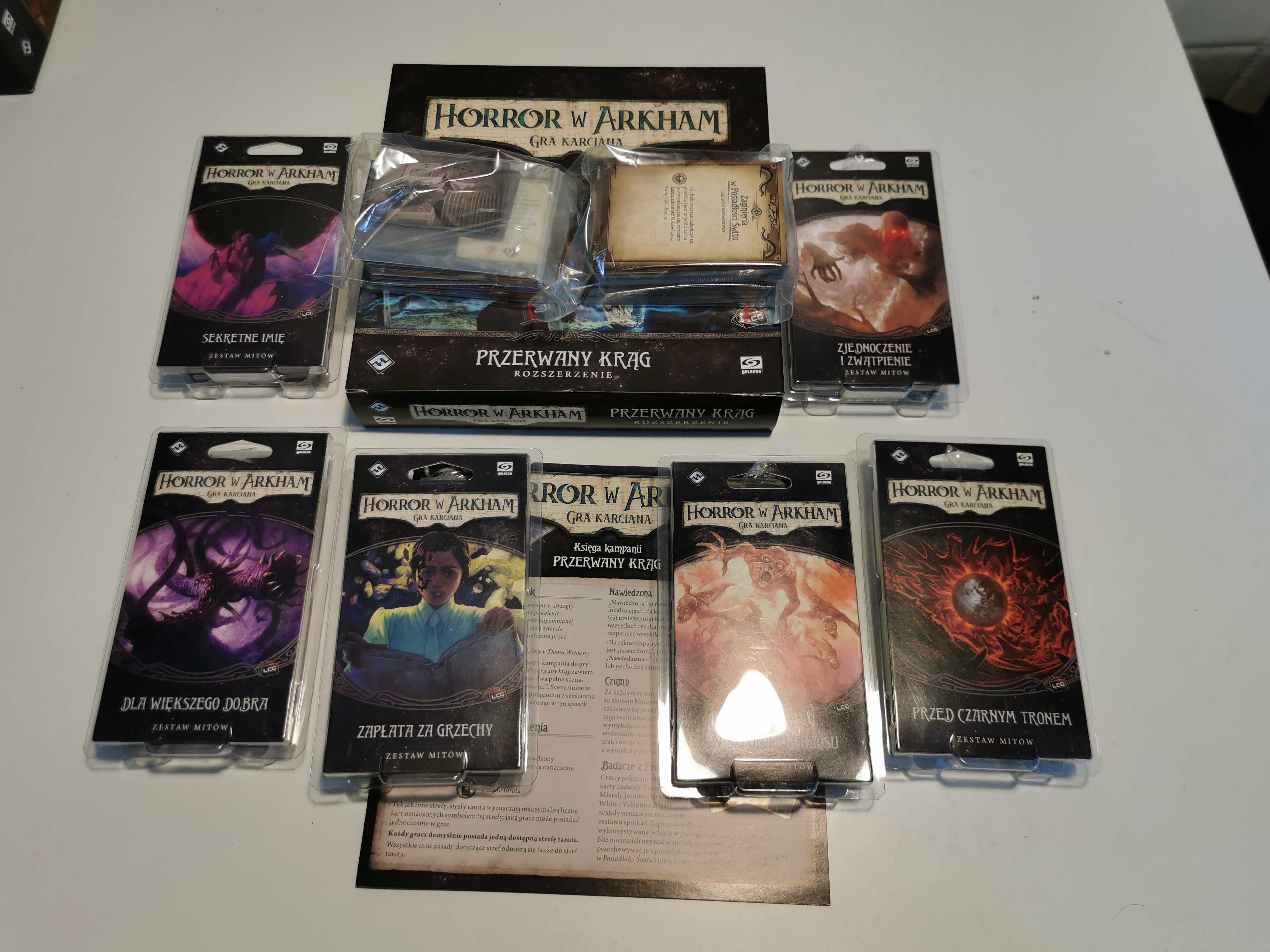 Horror w Arkham LCG - cykl Przerwany Krąg