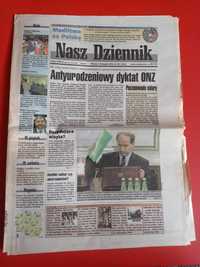 Nasz Dziennik, nr 263/2004, 9 listopada 2004