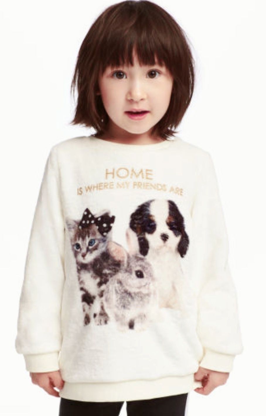 Плюшевая кофта бренда H&M на девочку 3-4 лет. Состояние отличное!