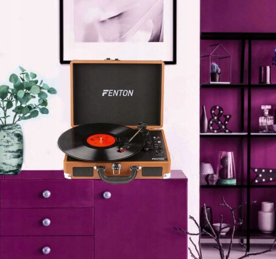Проигрыватель-Bluetooth в чемодане+колонки USB+винил/ Програвач VINIL