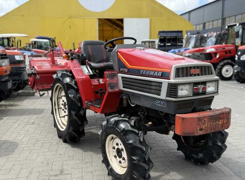 Японський мінітрактор YANMAR F175 + фреза