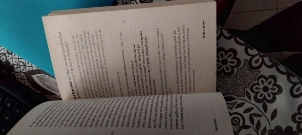 Livro Recovery, Russel Brand