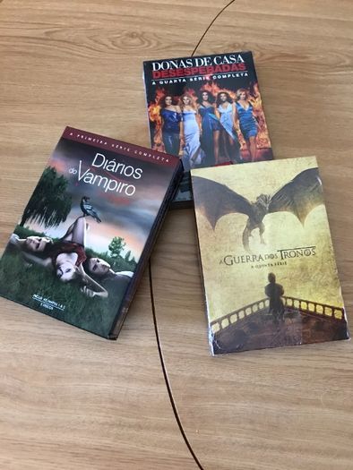 Diarios do Vampiro, Perdidos, Game of Thrones e diversas series