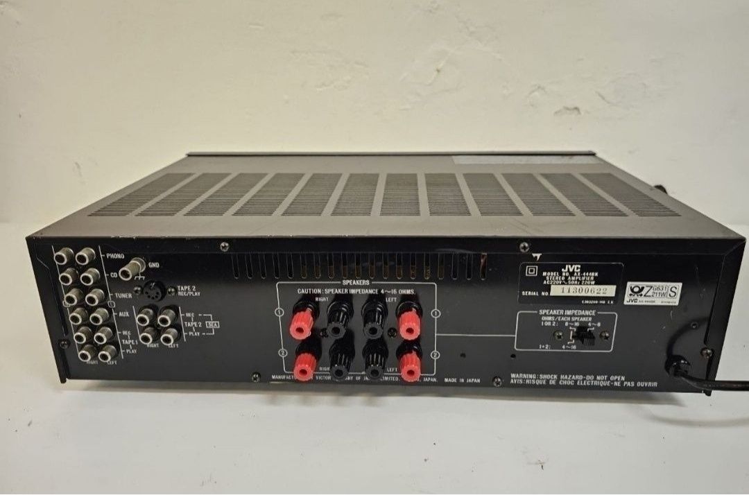 Wzmacniacz JVC AX - 444 BK, 2*74w. Japan