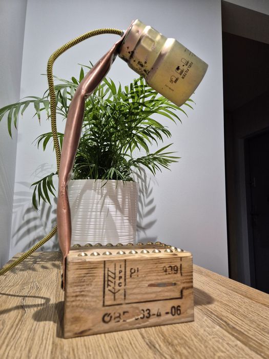 Lampka własnej roboty z filtra