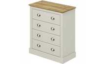 Komoda Galano Sofia 4 szuflady 79 × 39 × 93 cm salon sypialnia