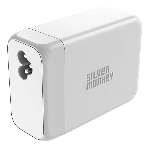 Ładowarka GaN Silver Monkey SMA156, 200W 3x USB-C PD USB-A QC 3.0 z od