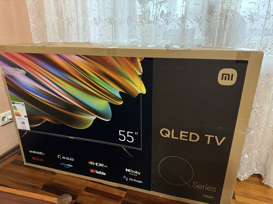 Продам Телевизор xiaomi q1e 55" в идеальном состоянии возможно с крипл