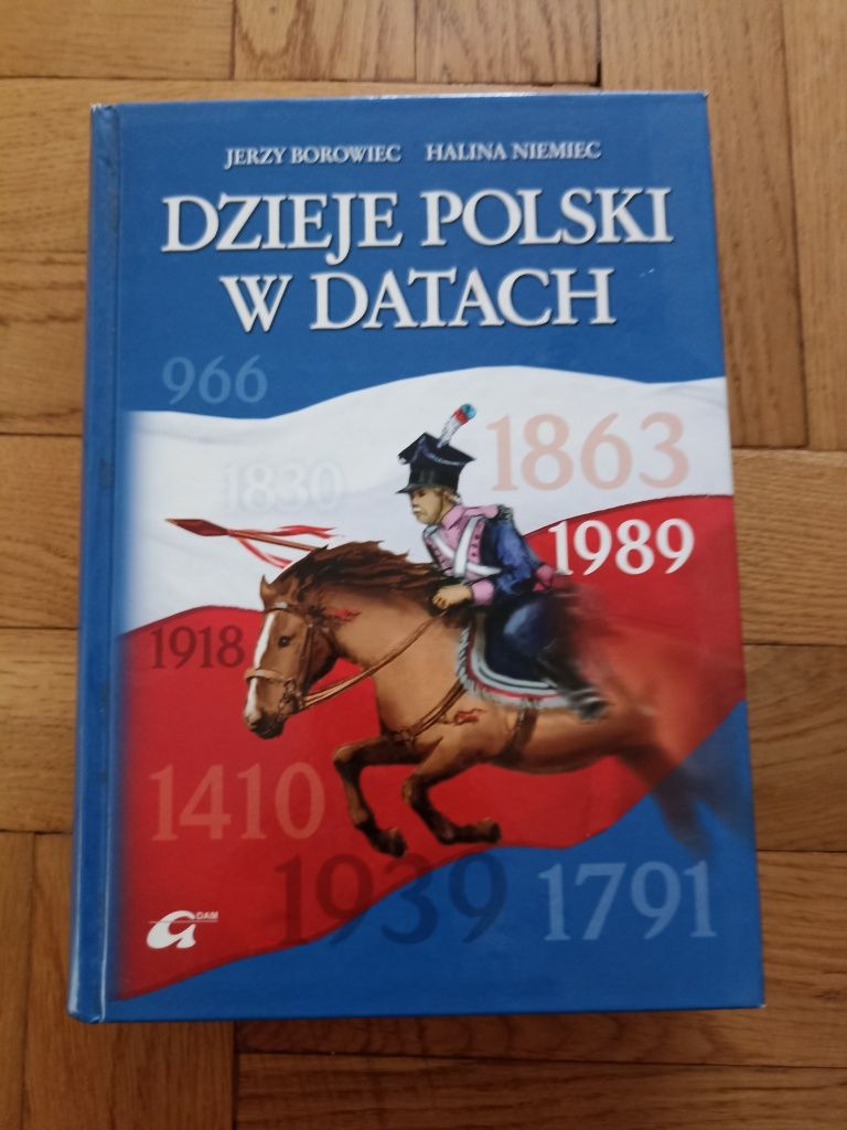 Książka: Dzieje Polski w datach. Jerzy Borowiec, Halina Niemiec