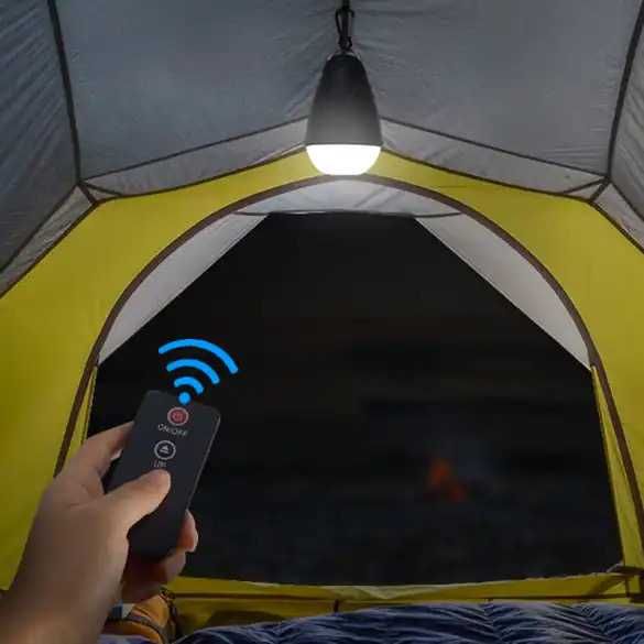 Лампа акумуляторна з пультом 2000mAh аккумуляторная лампа