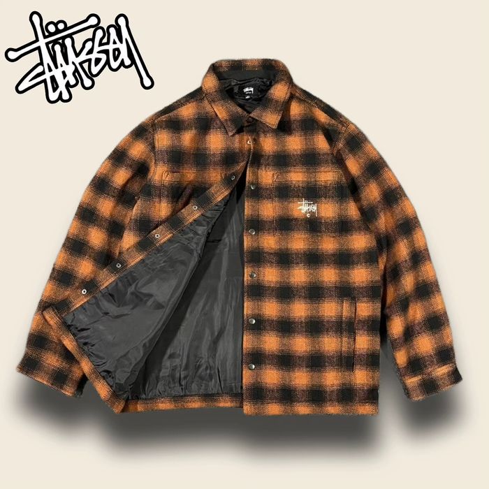Куртка утепленная Stussy Flanell Shirt