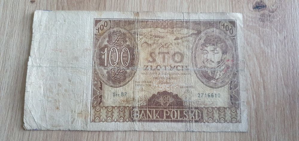 Banknot 100 zł 1934