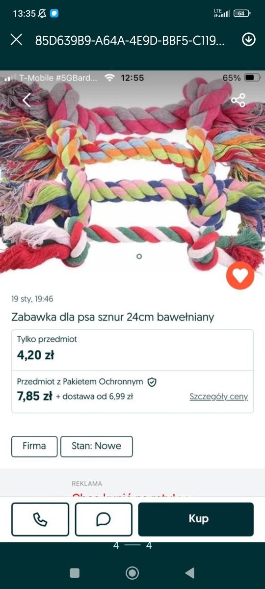 Zestaw zakupowy dla psa