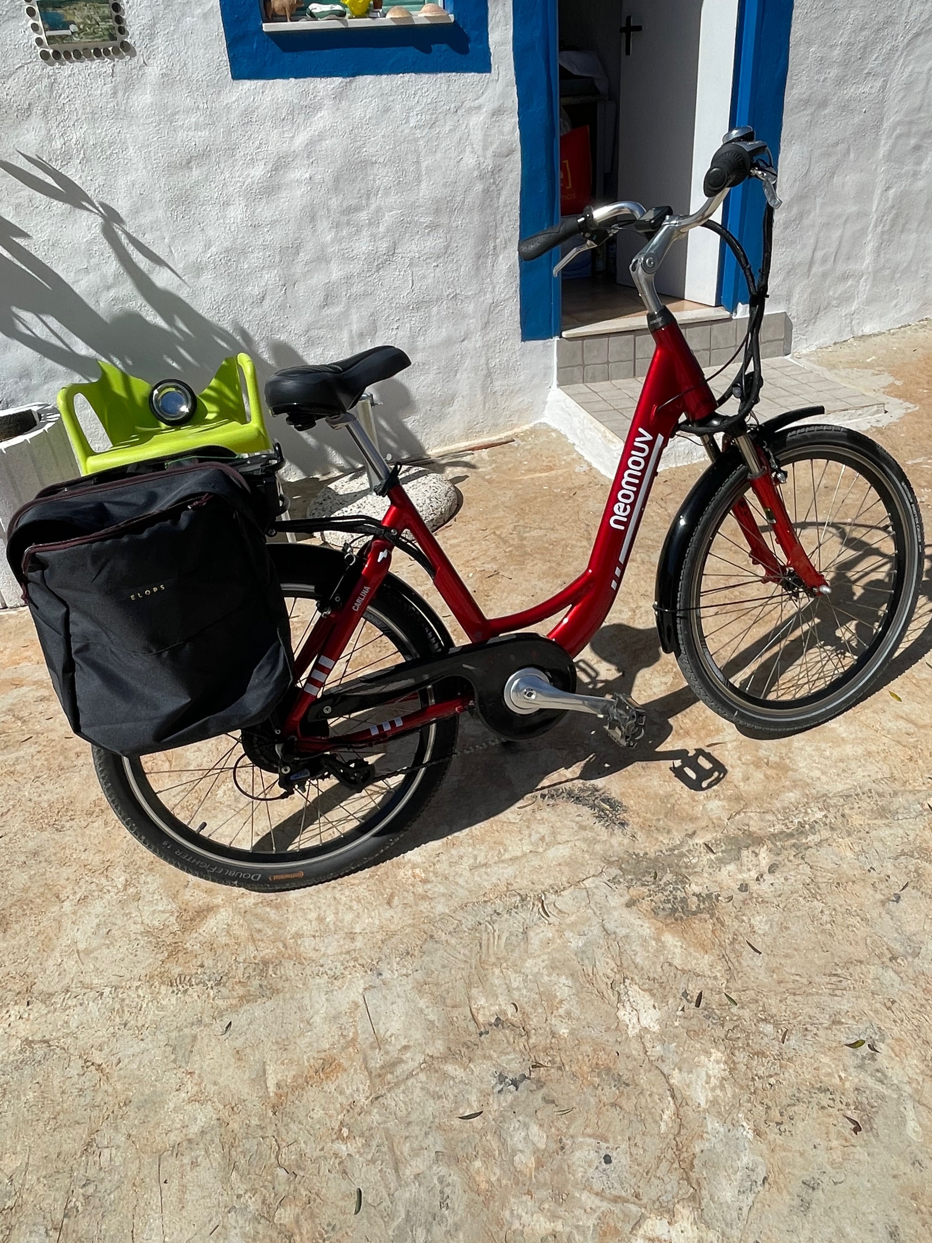 Bicicleta elétrica cidade