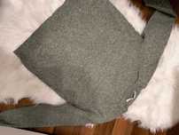 Sweter damski zielony