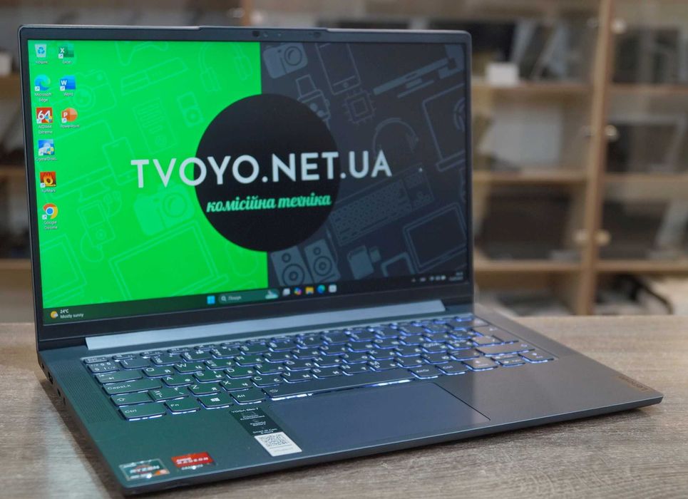 ГАРАНТІЯ Lenovo YOGA (IPS/Ryzen 5 4500U/RAM 8/SSD 512)TVOYO