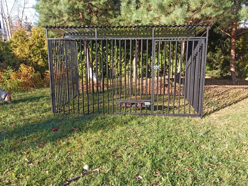 -KLATKA, ZAGRODA, DLA PIESKA *4mX4m*-montaż solidny +dowóz.