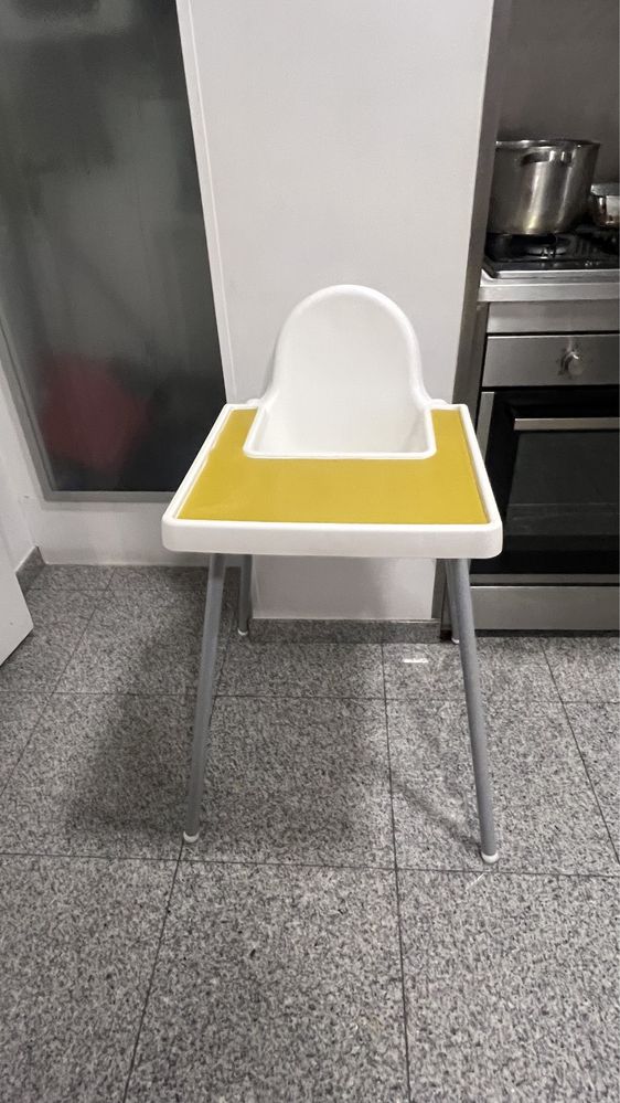 Protector tabuleiro cadeira pápa criança