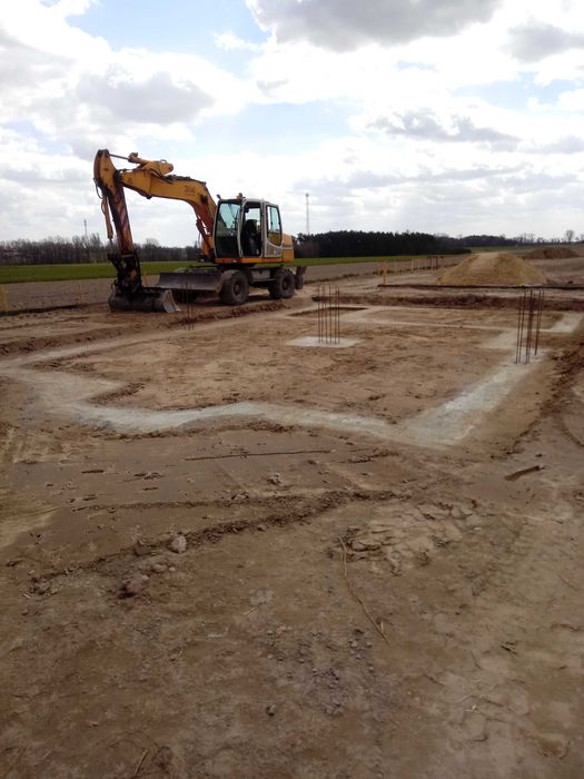 Usługi koparką kołową LIEBHERR